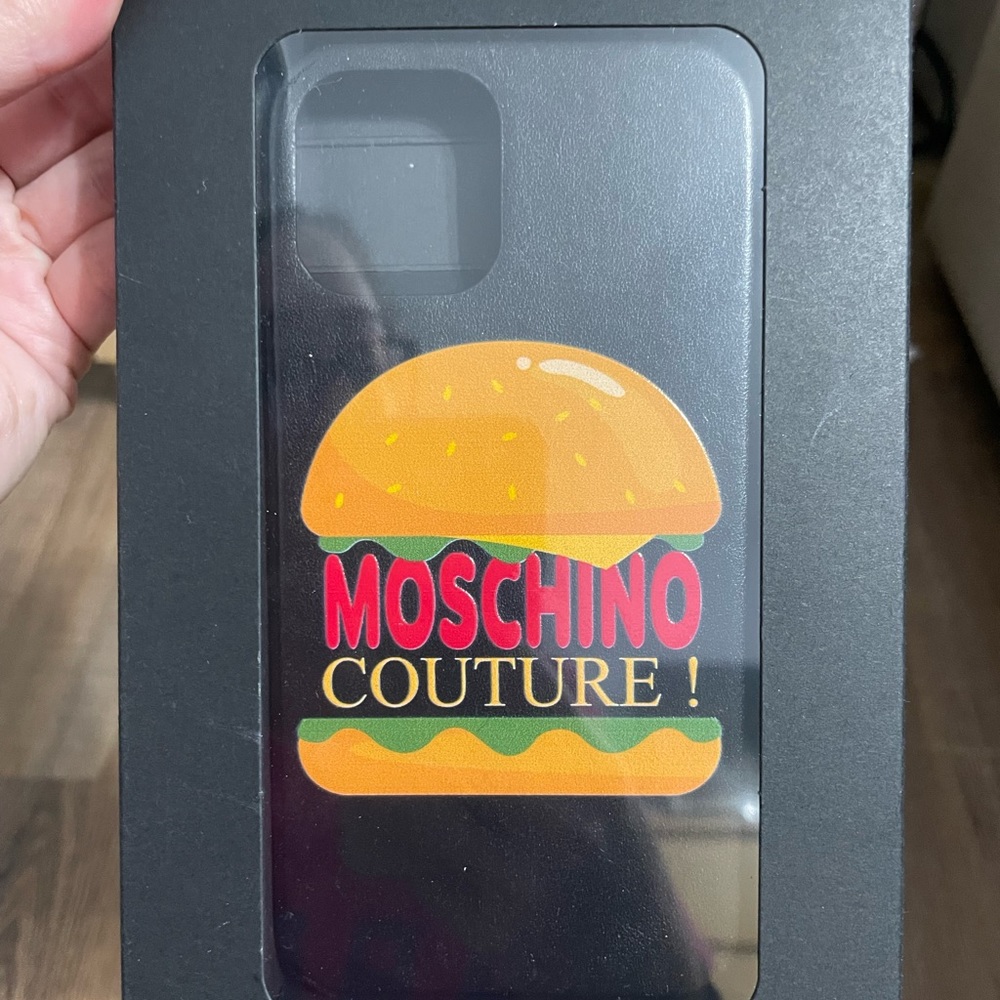 Brand new Moschino iPhone 12 Pro case